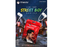 VingaJoy VJ-885 Champ Street Series Wired Earphone by Ubon